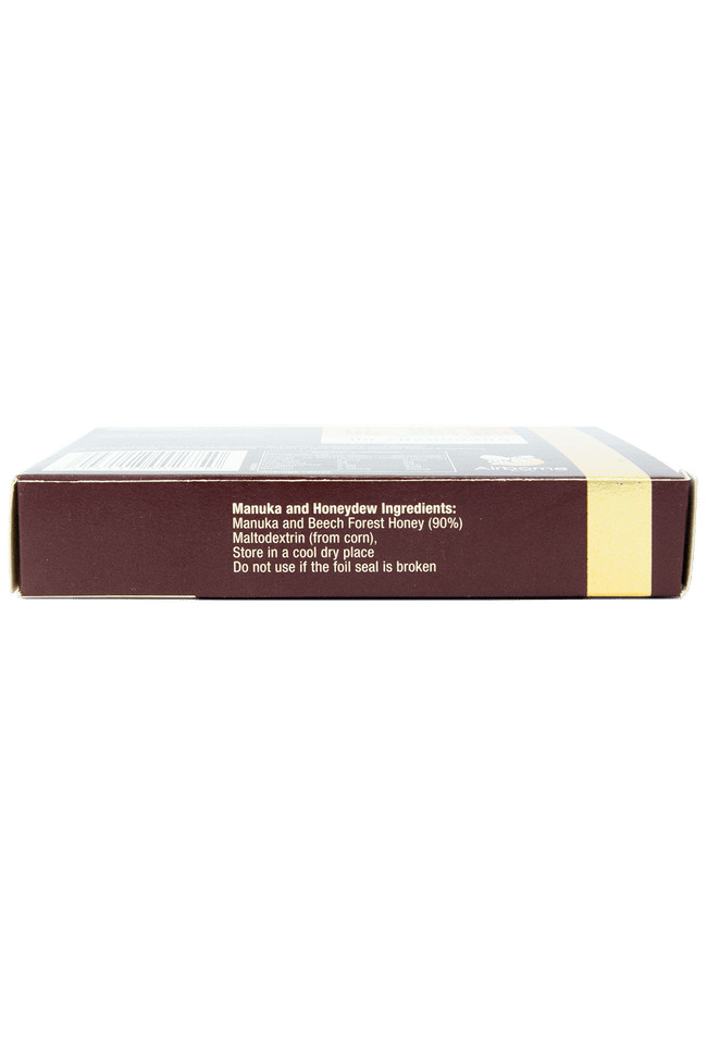 Airborne Manuka and Honeydew Lozenges - Side View