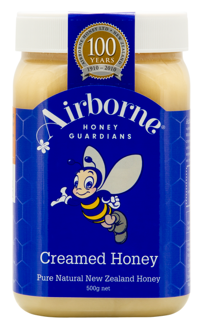 Airborne Creamed Honey Front
